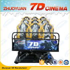 Предназначенный для многих игроков имитатор кино 7Д с алюминиевым экраном легирующего металла