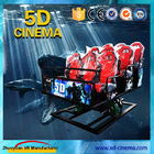 6 оборудование кино виртуальной реальности 5Д снега ДОФ с гидравлической/электрической платформой