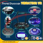 Оборудование видеоигры виртуальной реальности парка атракционов АК 220В с платформой вибрации