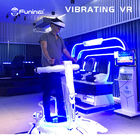 360 градусов с развлечениями виртуальной реальности платформы имитатора номинальной нагрузки 100kg 9D VR вибрируя