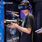 Парк VR+ едет электронная комната VR избежания видеоигр 9D VR предназначенная для многих игроков динамическая