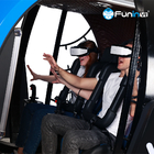 Имитатор машин аркады игрока 9D VR русских горок 2 Immersive вращения оборудования 720 тематического парка VR