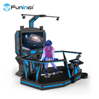Верхняя синь игрового автомата удара виртуальной реальности станции 9D интерактивности с чернотой