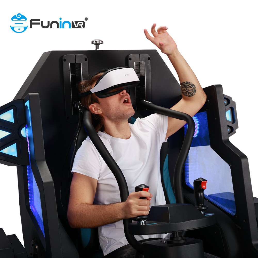 Робот 9D mecha VR едет виртуальная реальность имитатора кино для крытых игр