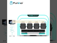 Возьмите свое развлечение на новый уровень с 9D симулятором виртуальной реальности HD экран 360 градусов управления движением