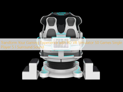 Преобразуйте свой игровой опыт с 9D VR симулятором 50 игр для одного игрока 5.1 surround sound