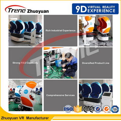 Одно место имитатора кино видеоигры 9Д торгового центра с платформой 360 ° вращая