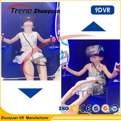 Стул тройки кинотеатра игры онлайн ВР 9Д гоночного автомобиля 220 вольт 5500 ватт