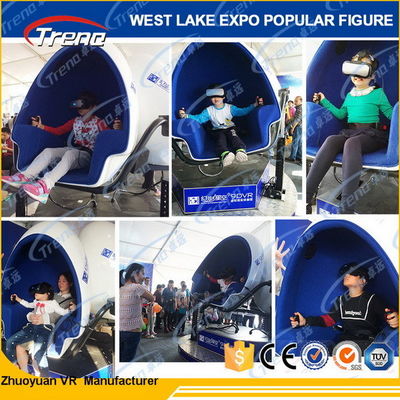 Привлекательный 360 имитатор тематического парка 9Д ВР степени с стеклами ХД 1080П