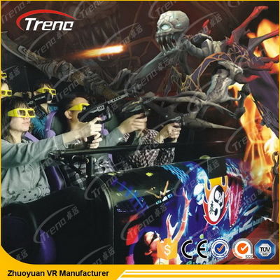 На открытом воздухе электронная езда движения 5Д, кинотеатр 5Д с регулятором виртуальной реальности