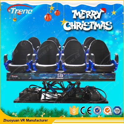 Езда движения видеоигры 7Д, театр кино 7Д для парка атракционов