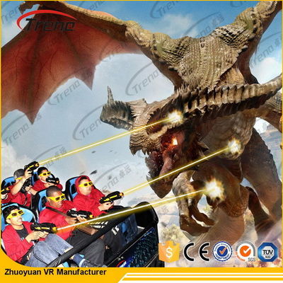 Кинотеатр движения 7Д торгового центра взаимодействующий с платформой 6 ДОФ электрической