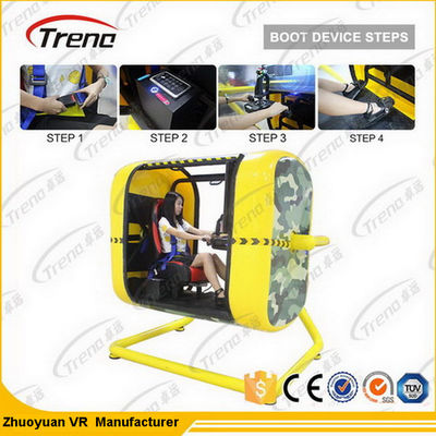 Игра тематического парка летный тренажер 360 градусов с кнюппелем полета