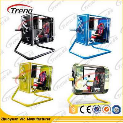 Черная игра студии тематического парка 720°Мотион ВР с кабиной привода симуляции