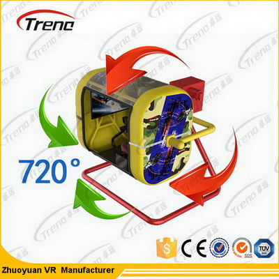 Жестикулируйте летный тренажер видеоигры ВР места с стеклами 360 градусов 3д ВР