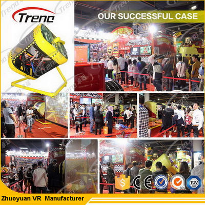 Жестикулируйте летный тренажер видеоигры ВР места с стеклами 360 градусов 3д ВР