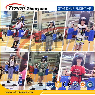 Летный тренажер виртуальной реальности видеоигры 9Д машины яйца стоит вверх для центра фитнеса