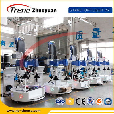 Летный тренажер виртуальной реальности видеоигры 9Д машины яйца стоит вверх для центра фитнеса