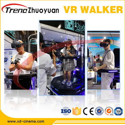 Бег третбана 360 градусов виртуальный, электрический третбан игры Омни виртуальной реальности