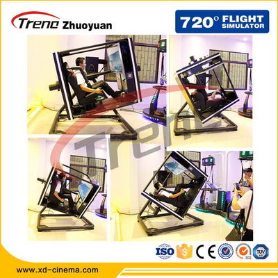 Летный тренажер трещины парка атракционов ВР Окулус с полной системой сервопривода цифров