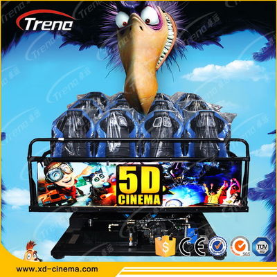 Кино 5Д гидравлической системы мобильное с консолью игры виртуальной реальности