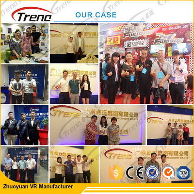 Виртуальная реальность кино специальных эффектов 5д управляя имитатором для тематического парка