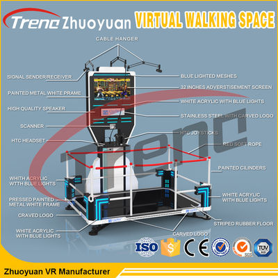 Игрок платформы 360° виртуальной реальности безмерного пространства ВР идя одиночный для центра торгового центра