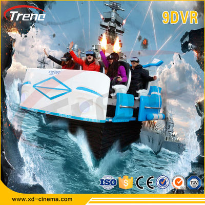 360 сертификат КЭ кино действия Сеатер 9Д оборудования 6 платформы 9Д ВР ° вращая