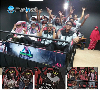 24 стула 7D кинотеатр 3D экран для интерактивного симулятора гонки