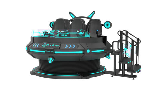 Развлечения 55 дюймовый экран 9D VR стул AC220V 5 мест