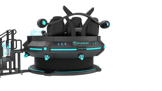 Развлечения 55 дюймовый экран 9D VR стул AC220V 5 мест