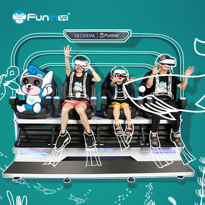 Развлечения 9D симулятор виртуальной реальности Сюроунд-звук Низкое содержание 220В