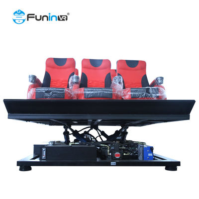 Торговый центр 5D Кинотеатр настраиваемый квадратный дизайн для 9-48 мест 3 Ежемесячные обновления 1 Кино