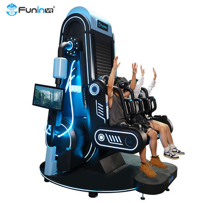 Погрузитесь в виртуальную реальность с креслом 9D VR, обеспечивающим вращение на 360 градусов и экраном 55 дюймов