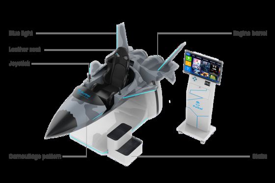 Развлекательный кинотеатр виртуальной реальности 9D с VR-очками Deepoon E3 3123x1708x1739 мм