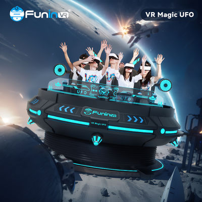 Ощутите высшее гоночное приключение с нашим 9D симулятором виртуальной реальности емкостью 500 кг.