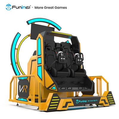Вращение на 360° VR Flight Simulator Иммерсивные американские горки VR Аркадный игровой автомат