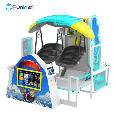 Разнообразие контента 9D симулятора виртуальной реальности VR Skydive, предлагающего объемный звук и мультиплатформенные функции, разработанные для интерактивности