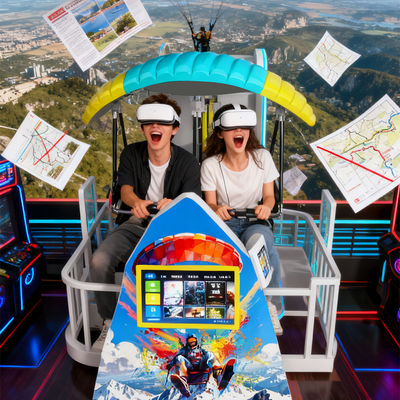 Hot Sales 9D virtual reality simulator VR Skydive Immersive Experience VR Arcade theme Park offering Variety Of Content for engaging interactive entertainment solutions