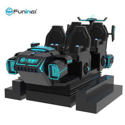 Игры 6 Вр усаживают возникновение имитатора 220В виртуальной реальности 9Д предназначенное для многих игроков черное