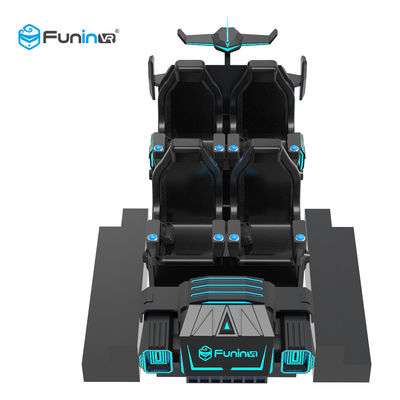 Игры голубых/черноты 9Д виртуальной реальности имитатора кино движения автомобиля для детей в супермаркете