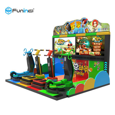 Имитатор Паркоур 9Д ВР интересного ребенка взаимодействующий для парка атракционов