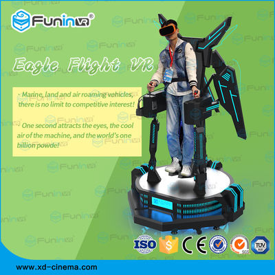 Платформа полета ВР летного тренажера/орла металлического листа ВР стоящая с 360 градусами