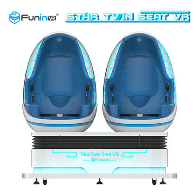 360 кино яйца мест ВР имитатора 2 виртуальной реальности вращения для парка атракционов