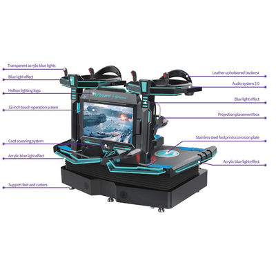 Интегративный стойте вверх летный тренажер виртуальной реальности имитатор/9Д полета ВР