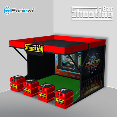 Игроки героя 4 звероловства стрельбы чувства игрового автомата стрельбы экрана репроектора реальные