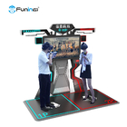 2 оборудование тематического парка игрового автомата имитатора VR оружия игроков VR снимая