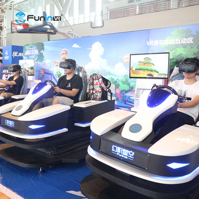 9D Racing VR Simulator с Мотоциклетным Симулятором для Коммерческих