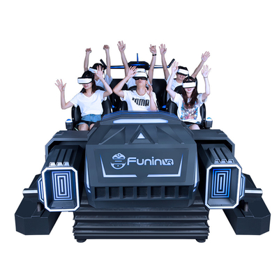 6-местный 9D VR тренажер с реалистичной температурой и эффектами ветра