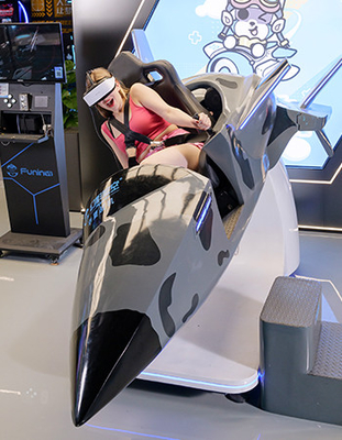 Возьмите свое моделирование полета на новый уровень с VR Flight Simulator одиночный игрок 395kg Gamepad управления